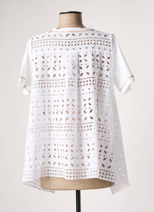 Top alb D.EXTERIOR femeie