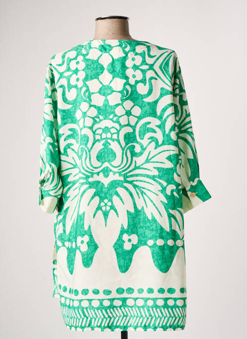 Tunică mâneci lungi verde JEFF GALLANO femeie