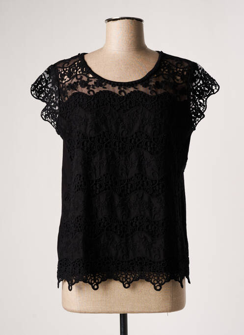 Top negru LEO & UGO femeie