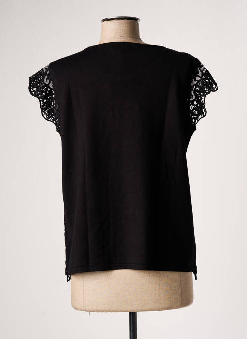 Top negru LEO & UGO femeie