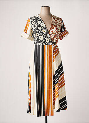 Rochie midi bej LIVIANA CONTI femeie