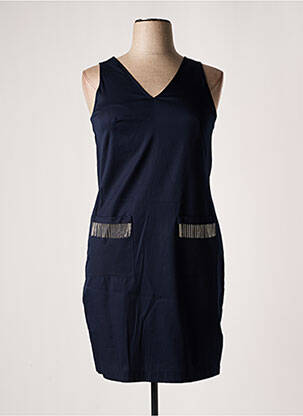 Rochie midi albastru BLUBIANCO femeie