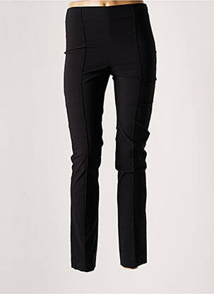 Pantalon slim țesătură poplin mărime normală negru PIER ANTONIO GASPARI femeie