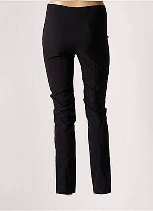 Pantalon slim țesătură poplin mărime normală negru PIER ANTONIO GASPARI femeie