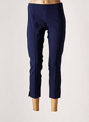 Pantalon 7/8 elasticitate mărime normală albastru LIVIANA CONTI femeie