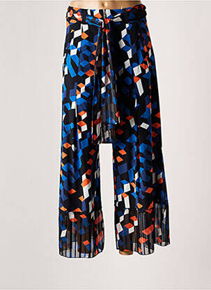 Pantalon larg negru HIGH femeie