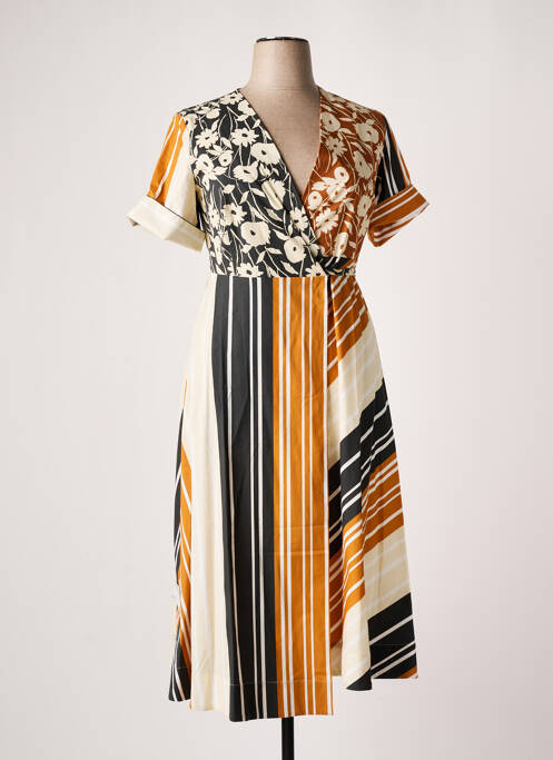 Rochie midi bej LIVIANA CONTI femeie