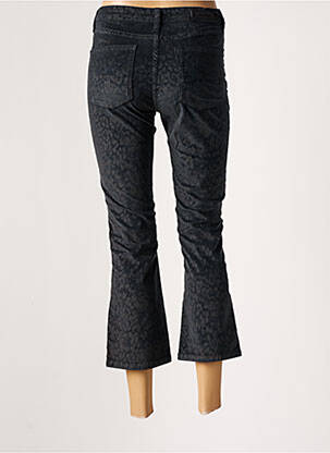 Pantalon trei sferturi elasticitate talie joasă gri DENIM STUDIO femeie