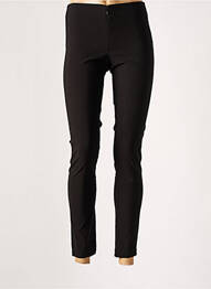 Pantalon 7/8 elasticitate mărime normală negru LIVIANA CONTI femme