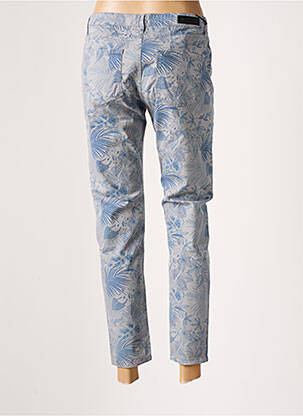 Pantalon 7/8 elasticitate talie joasă albastru DENIM STUDIO femeie