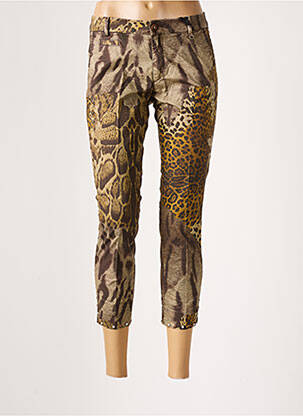 Pantalon trei sferturi maro MASON'S femeie