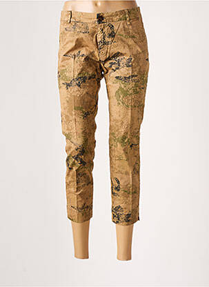 Pantalon trei sferturi maro MASON'S femeie