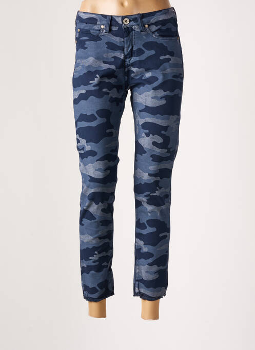 Pantalon 7/8 albastru DENIM STUDIO femeie