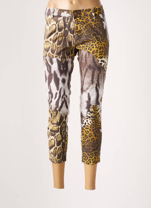 Pantalon trei sferturi maro MASON'S femeie