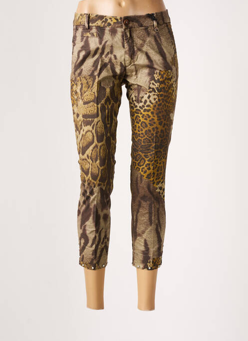 Pantalon trei sferturi maro MASON'S femeie