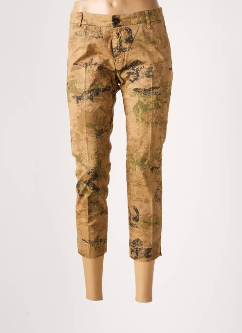 Pantalon trei sferturi maro MASON'S femeie