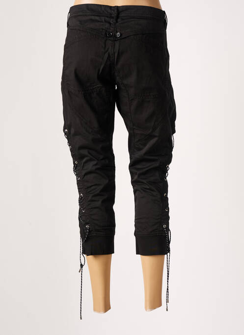 Pantalon trei sferturi negru HIGH femeie