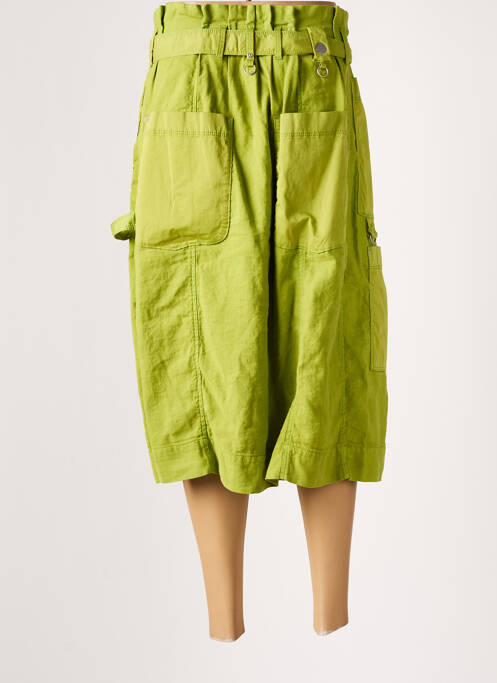 Fustă midi verde HIGH femeie