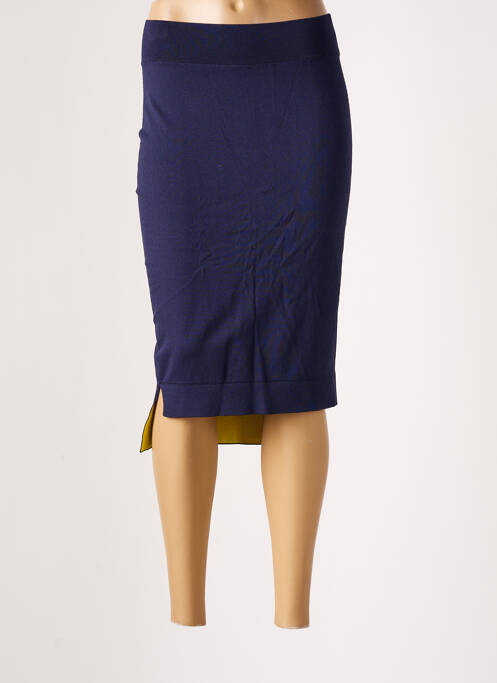 Fustă midi albastru LIVIANA CONTI femeie