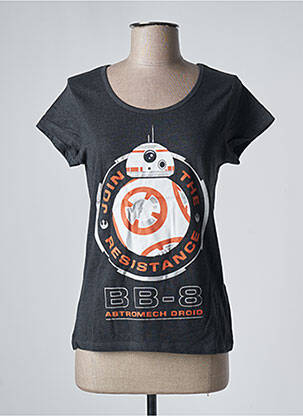 Tricou gri STAR WARS femeie