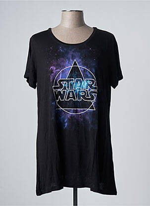 Top negru STAR WARS femeie