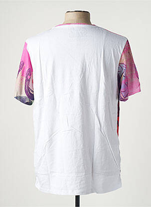 Tricou elasticitate mâneci scurte roz DC bărbat
