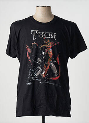 Tricou negru MARVEL bărbat