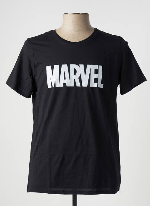 Tricou negru MARVEL bărbat
