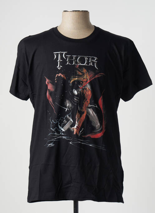 Tricou negru MARVEL bărbat