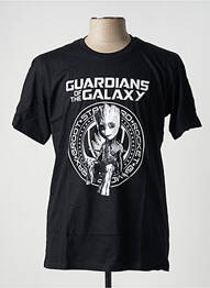 Tricou elasticitate mâneci scurte negru MARVEL bărbat