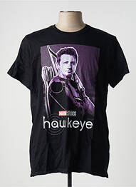 Tricou elasticitate mâneci scurte negru MARVEL bărbat