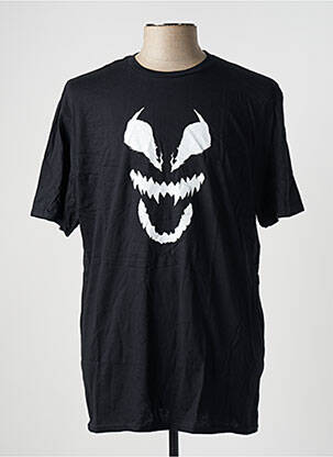 Tricou elasticitate mâneci scurte negru MARVEL bărbat