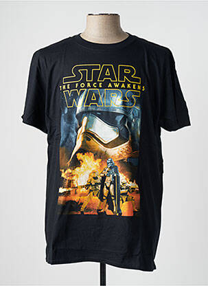 Tricou elasticitate mâneci scurte negru STAR WARS bărbat