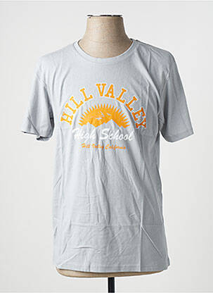 Tricou gri BACK TO THE FUTURE bărbat