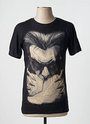 Tricou elasticitate mâneci scurte negru MARVEL bărbat
