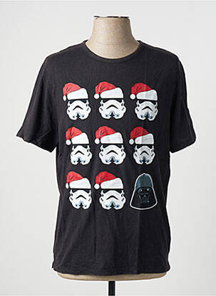 Tricou elasticitate mâneci scurte negru STAR WARS bărbat