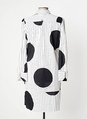 Rochie midi mâneci lungi mâneci lungi alb MANILA GRACE femeie