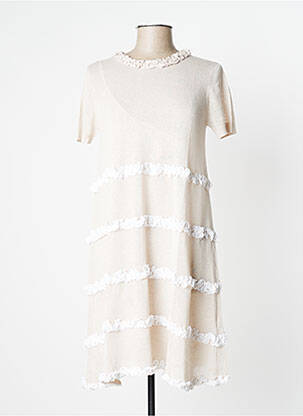 Rochie midi bej TWINSET femeie