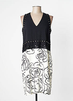 Rochie midi negru BLEU BLANC ROUGE femeie