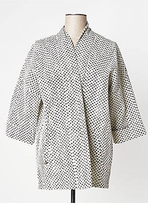 Jachete kimono mâneci 3/4 alb MANILA GRACE femeie