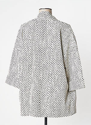 Jachete kimono mâneci 3/4 alb MANILA GRACE femeie