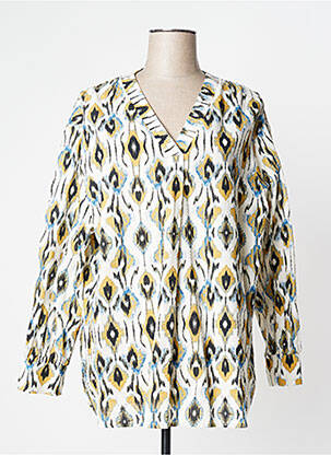 Tunică mâneci lungi bej MANILA GRACE femeie