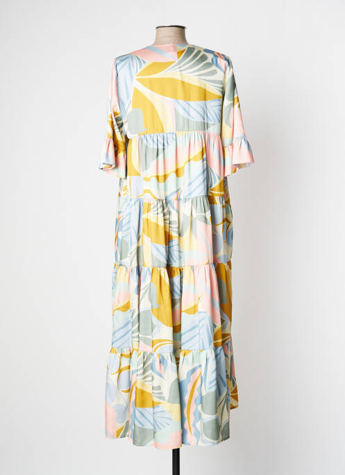 Rochie lungă albastru INDIES femeie