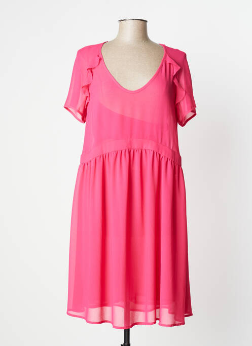 Rochie midi roz TWINSET femeie