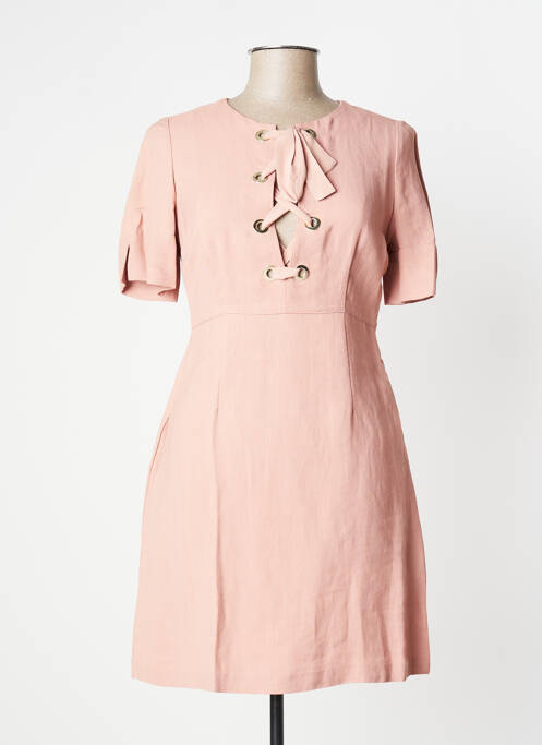 Rochie scurtă roz TWINSET femeie