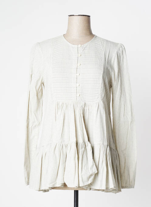 Tunică mâneci lungi bej MANILA GRACE femeie