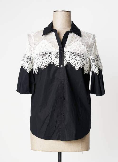 Cămașă mâneci scurte mâneci scurte negru TWINSET femme