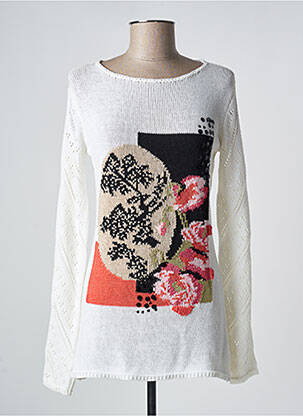 Pulover bej BLEU BLANC ROUGE femeie