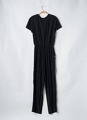Salopetă-pantalon închidere cu fermoar la spate mâneci lungi negru MANILA GRACE femeie