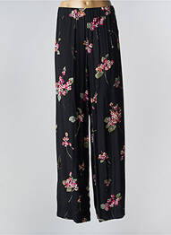 Pantalon larg țesătură crep mărime normală negru TWINSET femeie